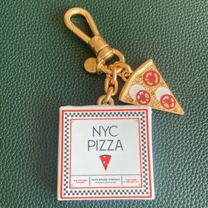 Kate Spade NYC Pizza Keychain
